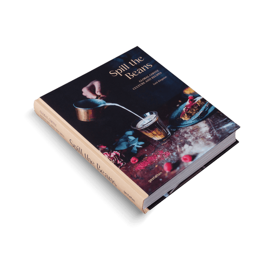 Book titled 'Split the Beans' on a white background