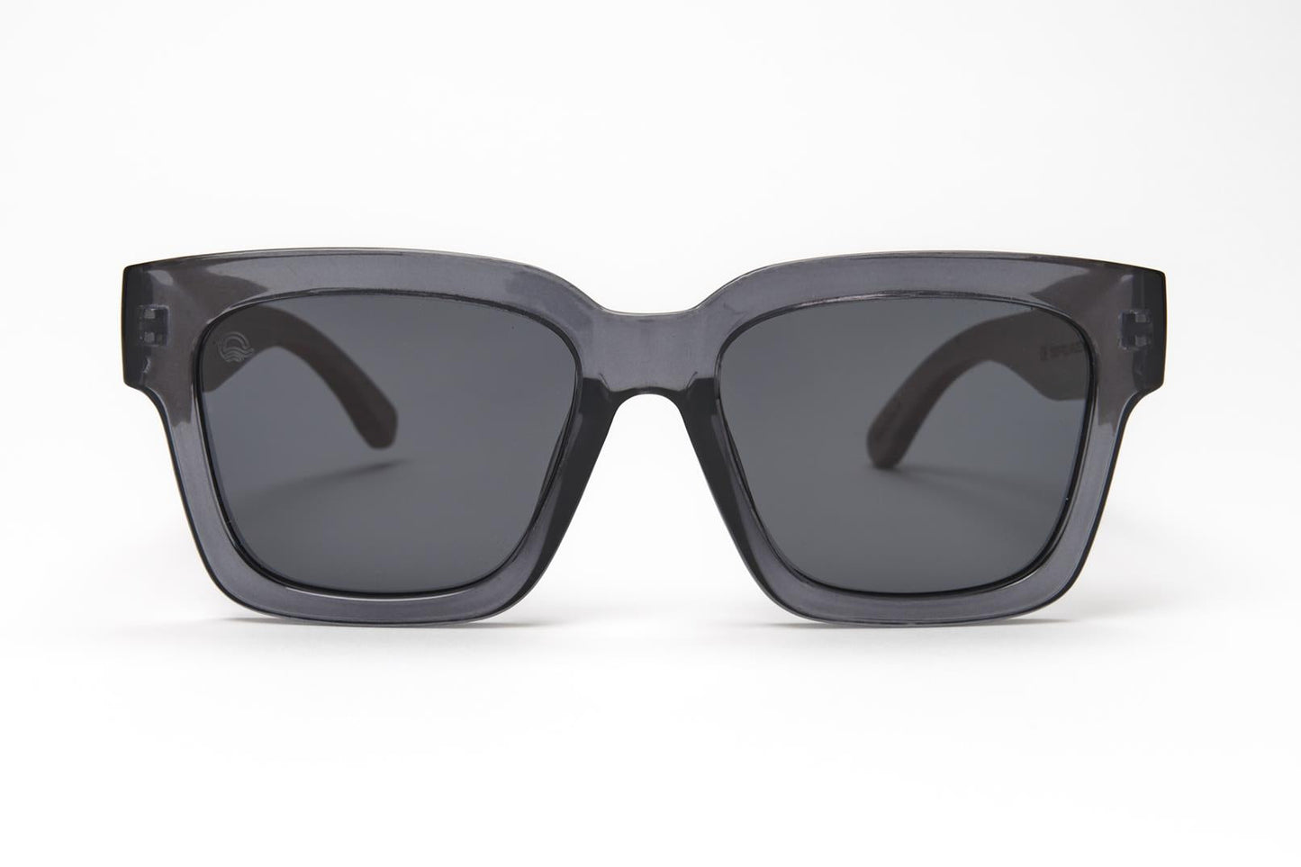 Luma Sunglasses - Polzeath - Smoke with bold, lightweight frames and dark lenses, ideal for sun protection.