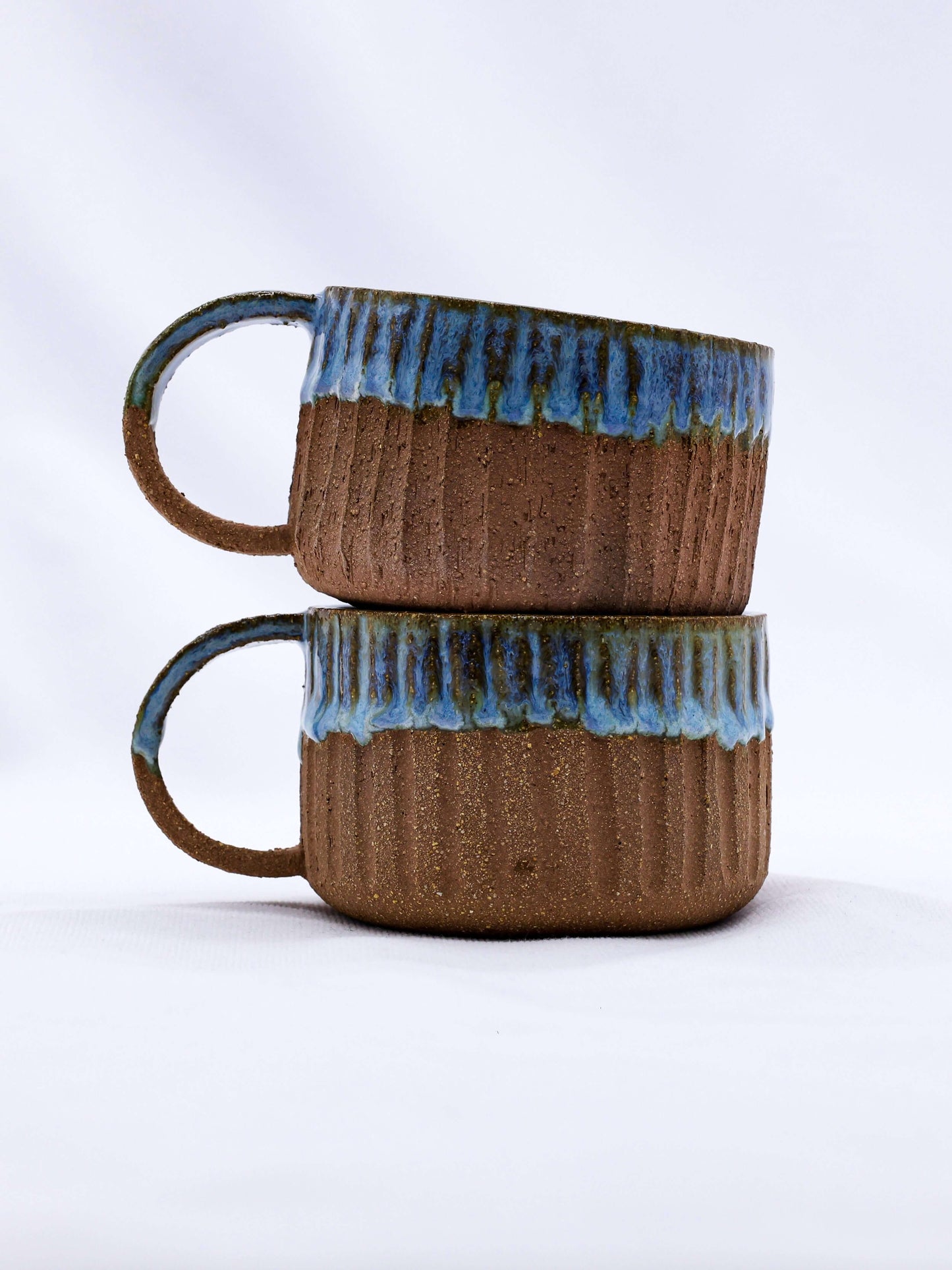 Bluvio Arte Handmade Ceramic Terra Stoneware Mug, eco-friendly design, perfect for any occasion, from our online shop in Brighton and Hove.