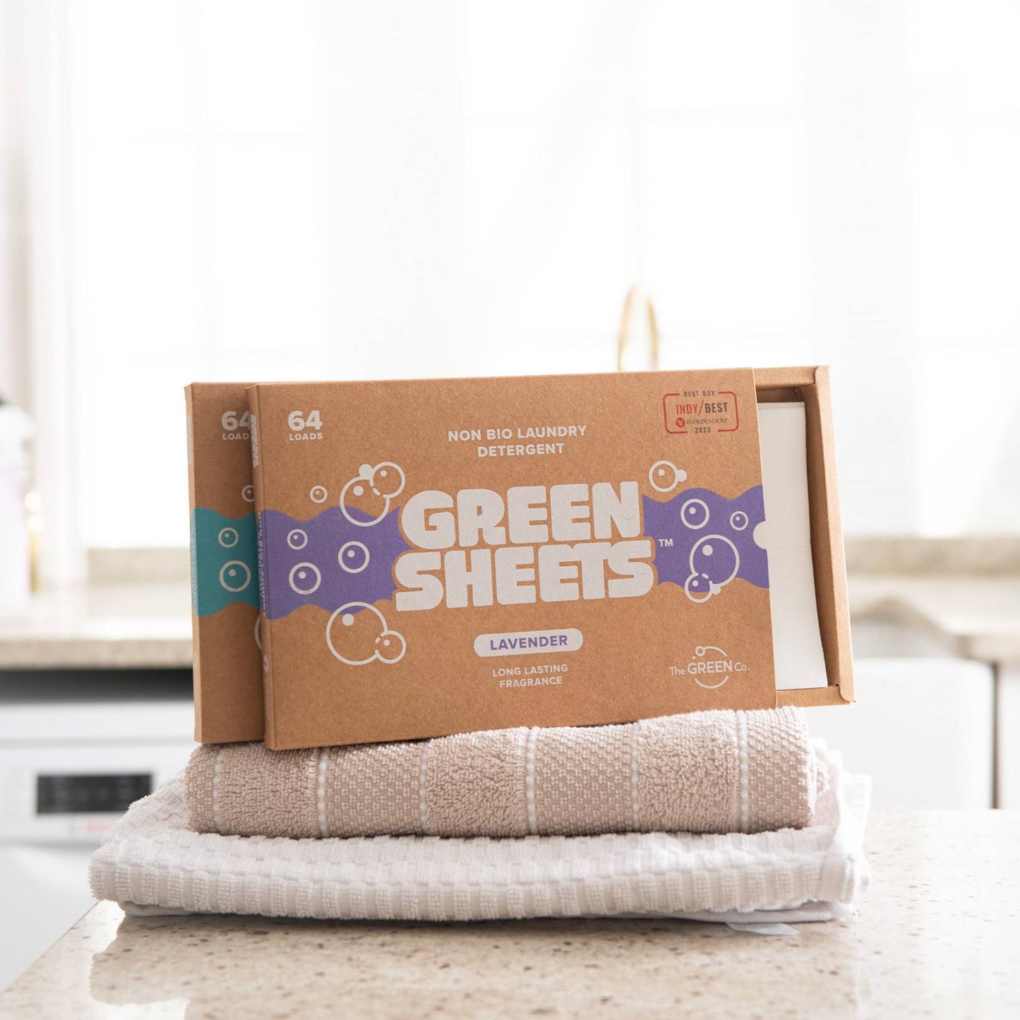 Eco Laundry Detergent Greensheets from Eco-Friendly-Online-Shop, offering biodegradable sheets for a greener cleaning routine.