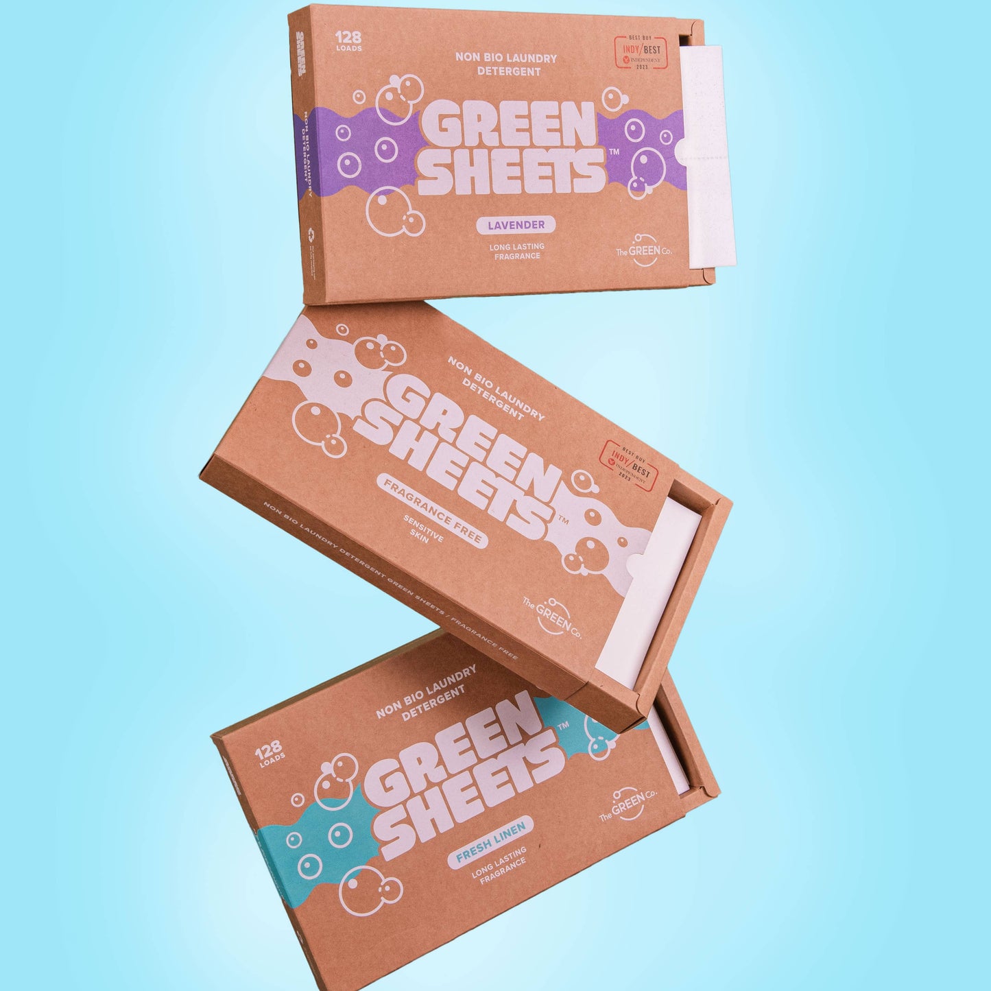 Eco Laundry Detergent Greensheets from Eco-Friendly-Online-Shop, offering biodegradable sheets for a greener cleaning routine.