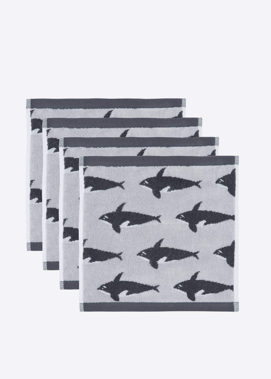 Anorak Orca Organic Cotton Hand Towel