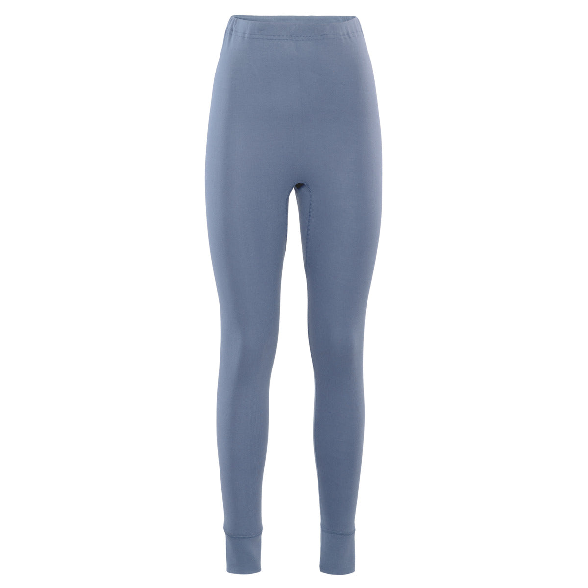 Organic Cotton Base Layer Leggings: Womens in soft blue, designed for comfort and a smooth fit, available at alewk.club.