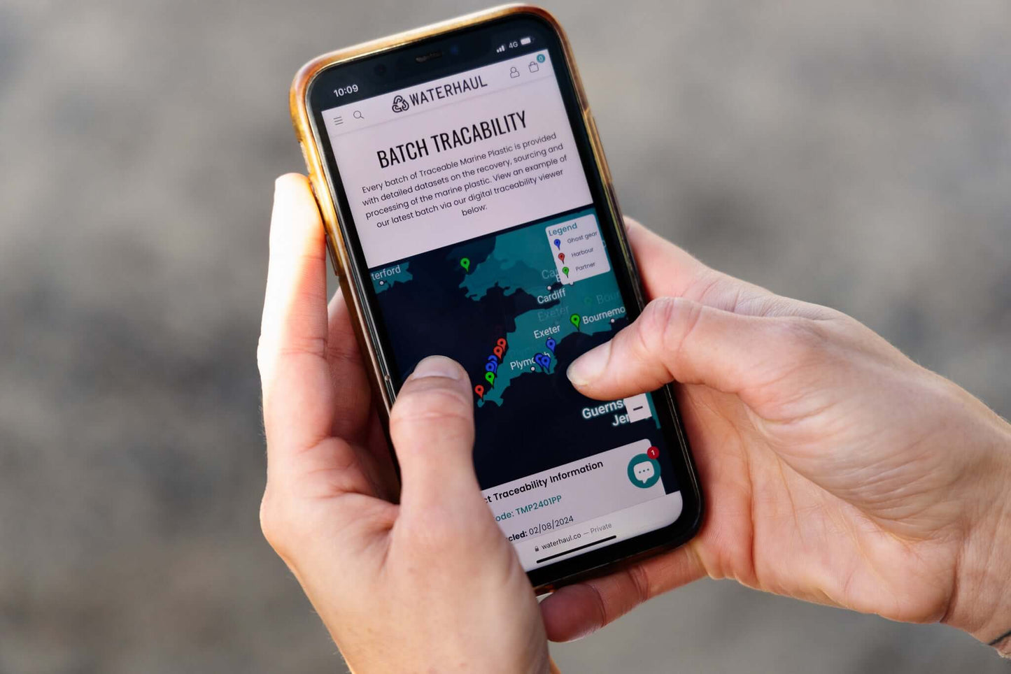 C-Monsta x Waterhaul wetsuit hanger from Eco-Friendly-Online-Shop, crafted from recycled marine plastics for sustainable surf and watersports gear storage.