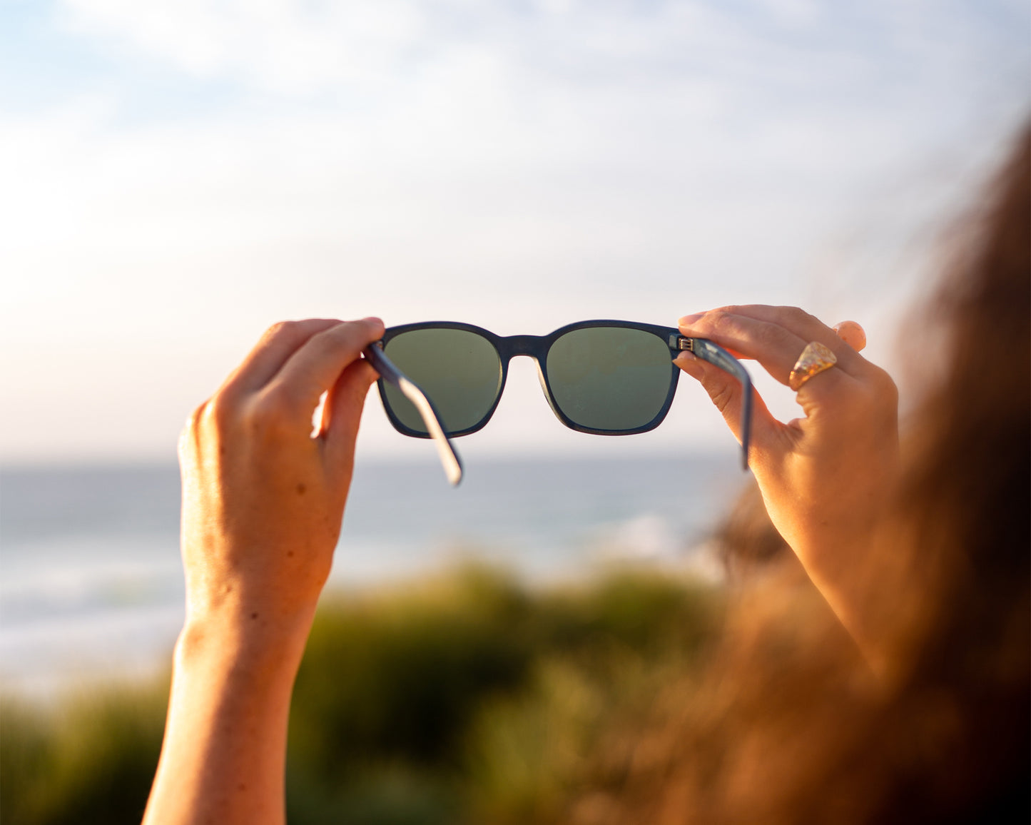 POLARISED GREY LENS SUNGLASSES BY WATERHAUL