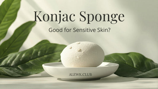 Konjac sponge for sensitive skin — ALEWK.CLUB