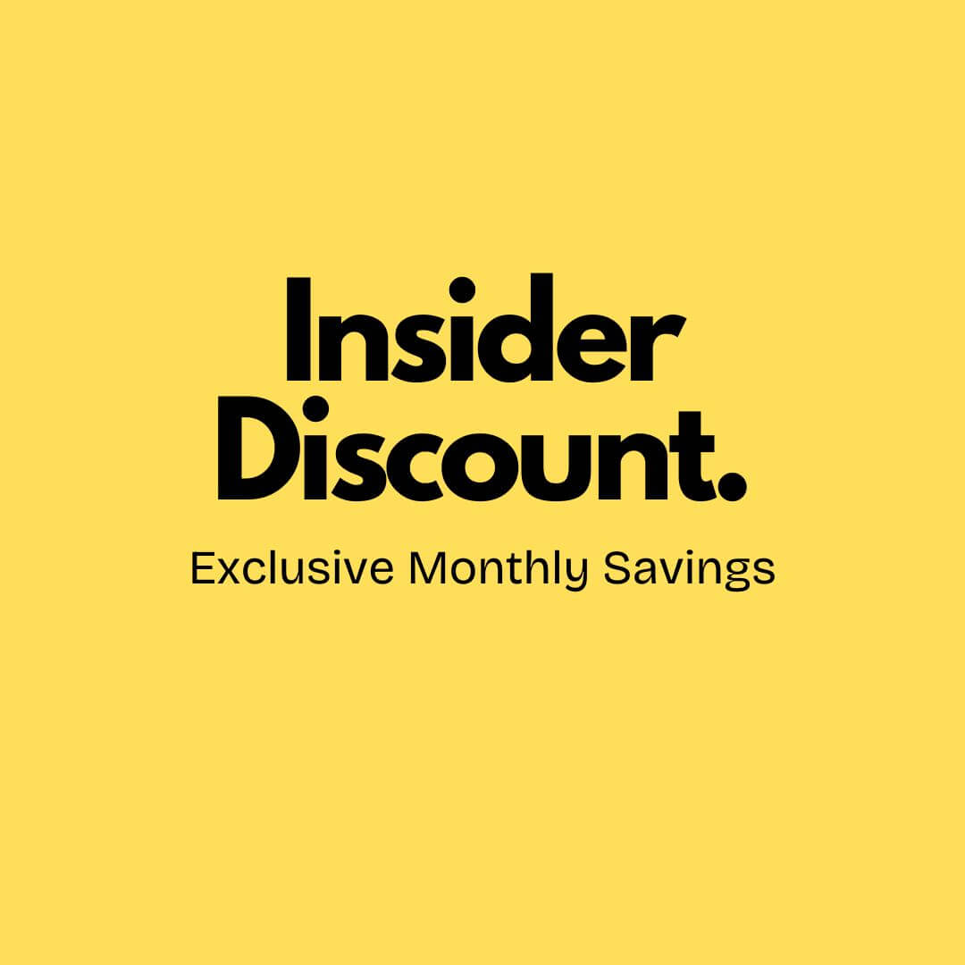 Insider Discount. Exclusive monthly savings on ethical and sustainable products.