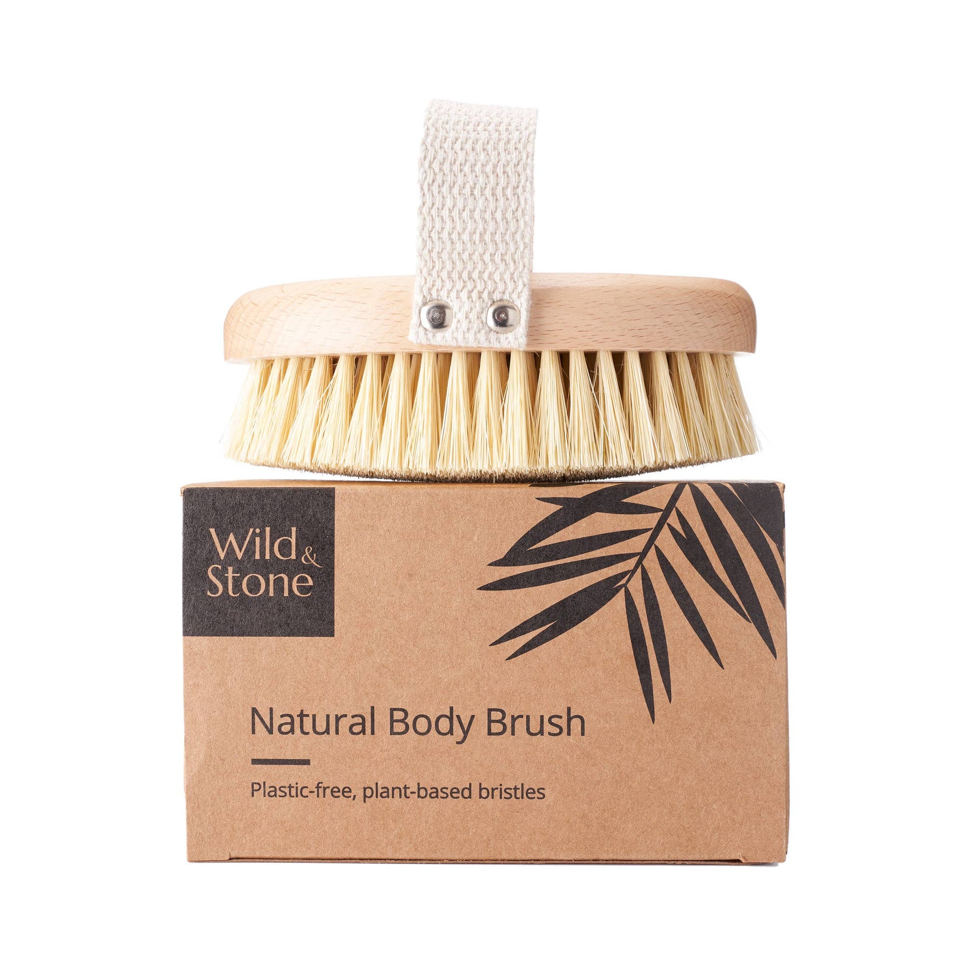 Natural Fibre Dry Body Brush