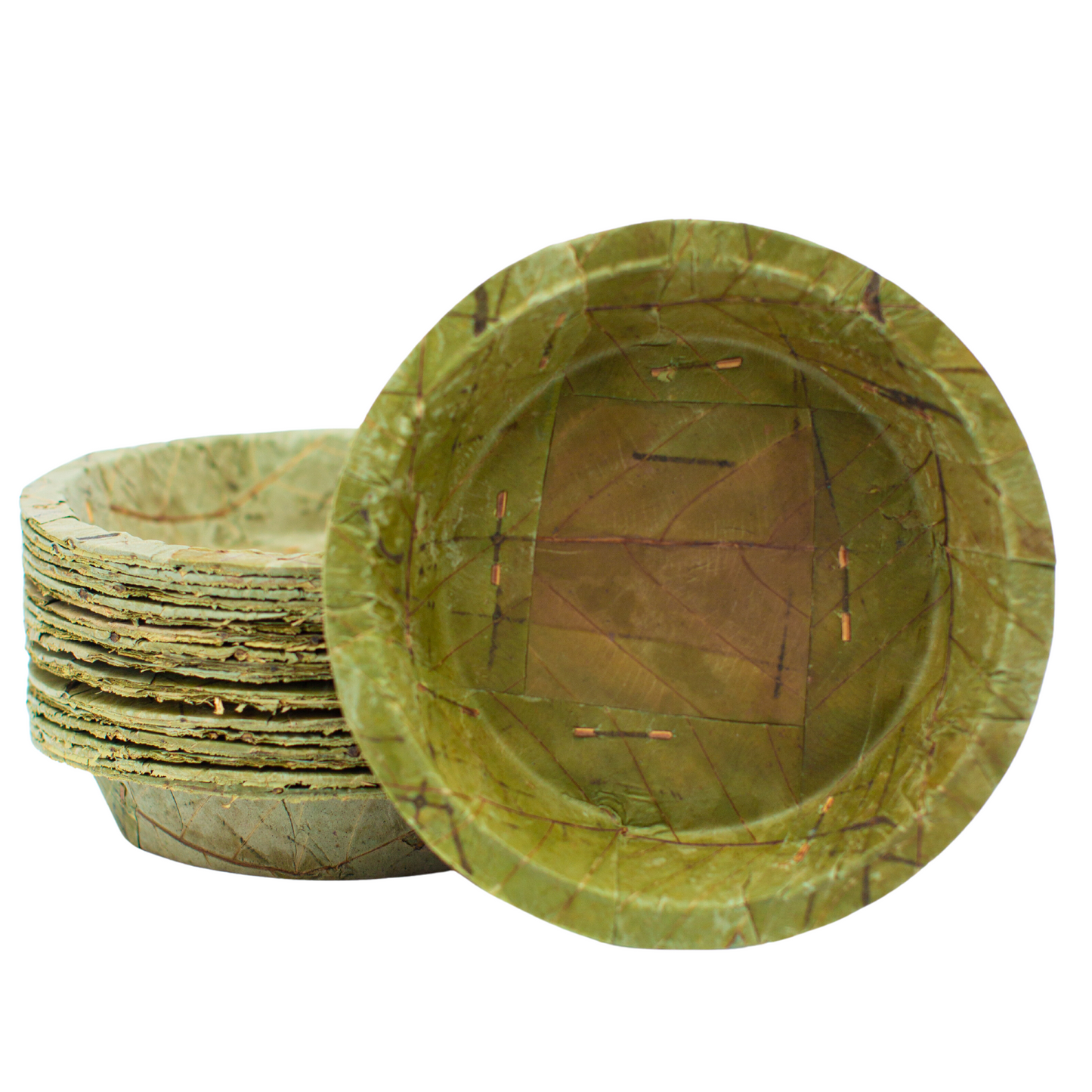 Large Sal Leaf Bowls - 19cm / 7.5 inch diameter