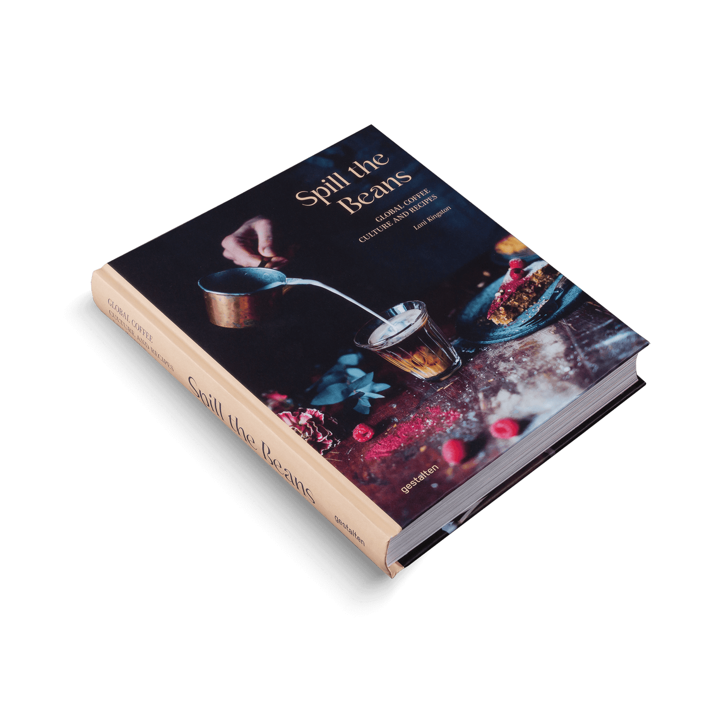 Book titled 'Split the Beans' on a white background