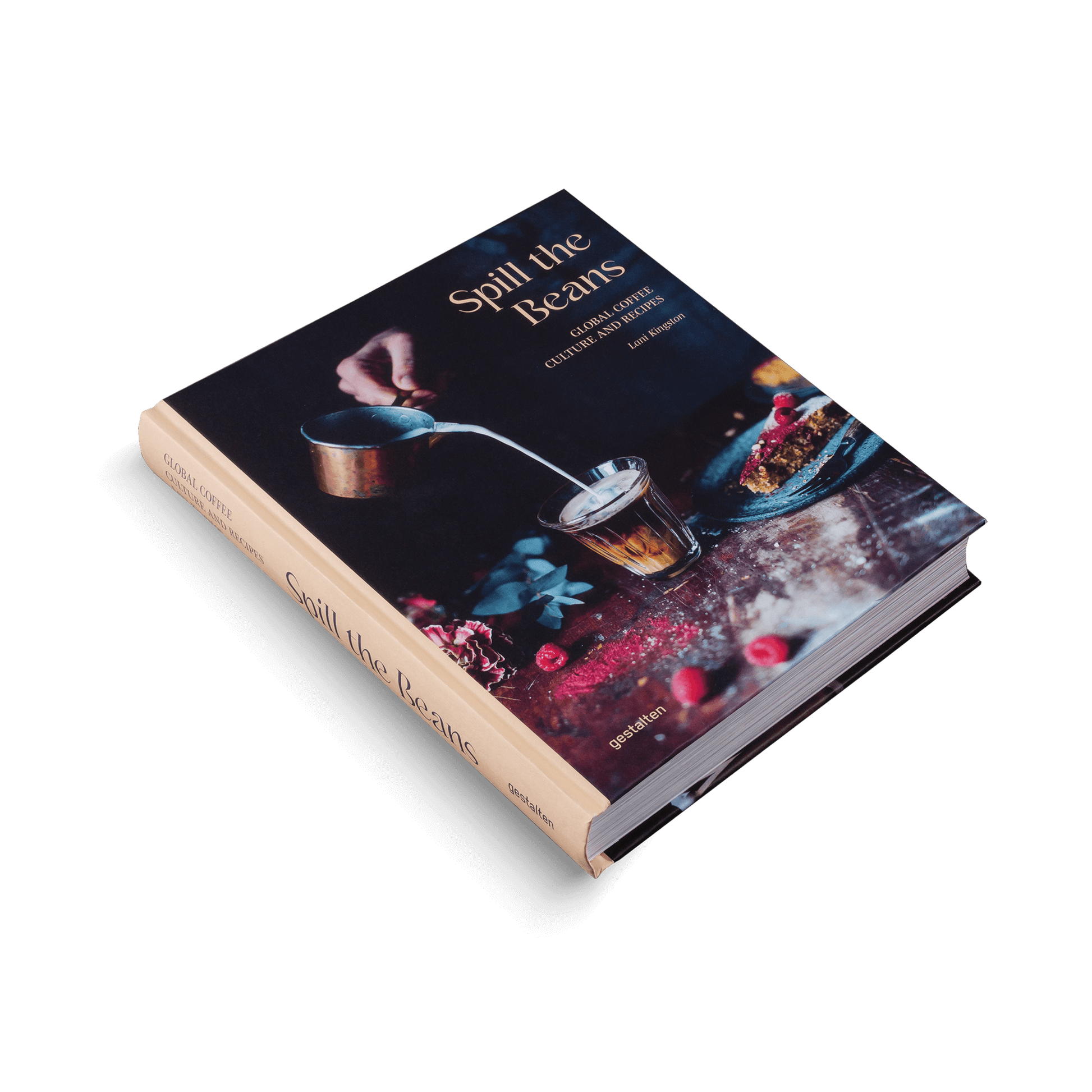 Book titled 'Split the Beans' on a white background