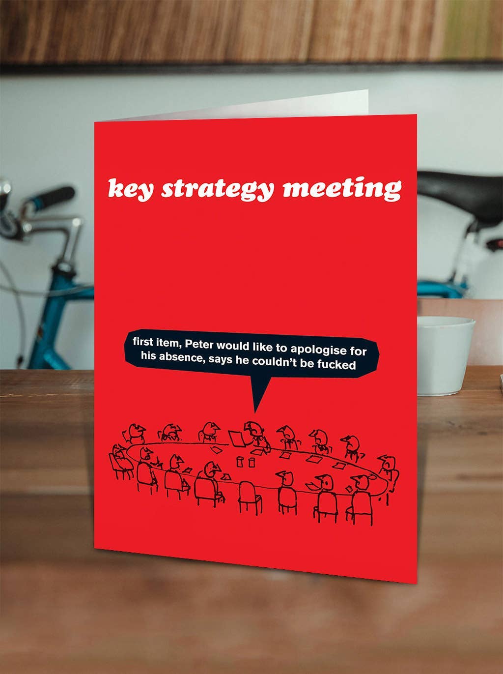 Sale Funny Card - Key Meeting Greetings Card By Modern Toss