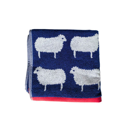 Anorak Kissing Sheep Organic Cotton Hand Towel