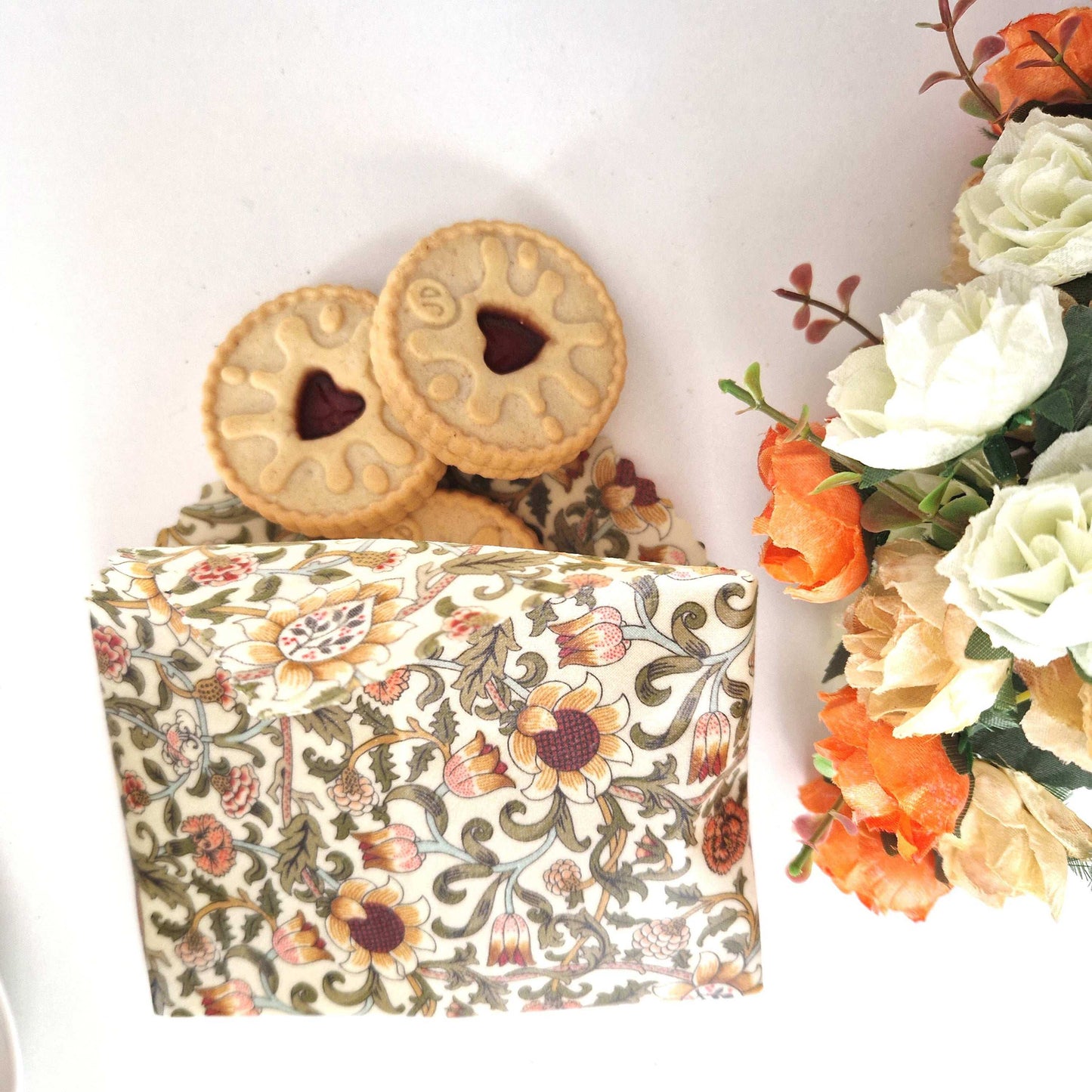 *British Beeswax Set of 3 Handmade Beeswax Wraps | William Morris