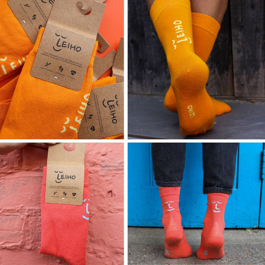 UNISEX Vibrant Leiho Bamboo Sock Bundle