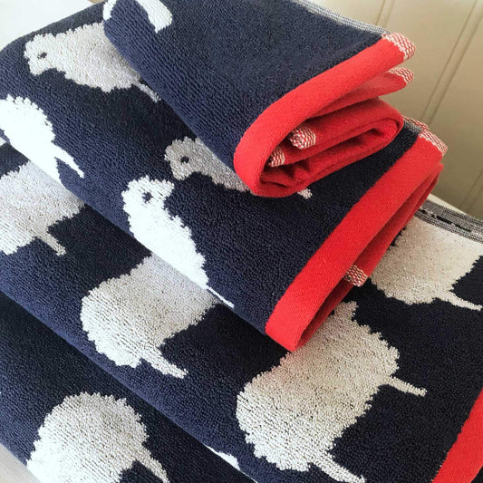 Anorak Kissing Sheep Organic Cotton Face Cloth