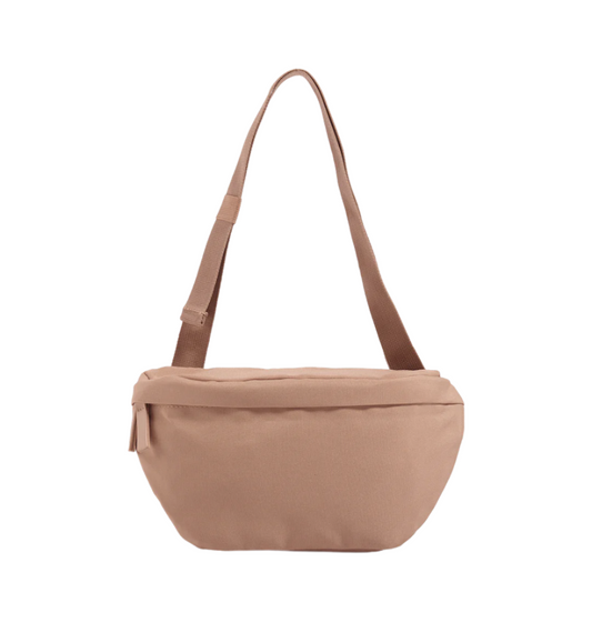 Hazelnut ALEWK.CLUB | Compact Adjustable Waist Bag Made from 100% Recycled Polyester