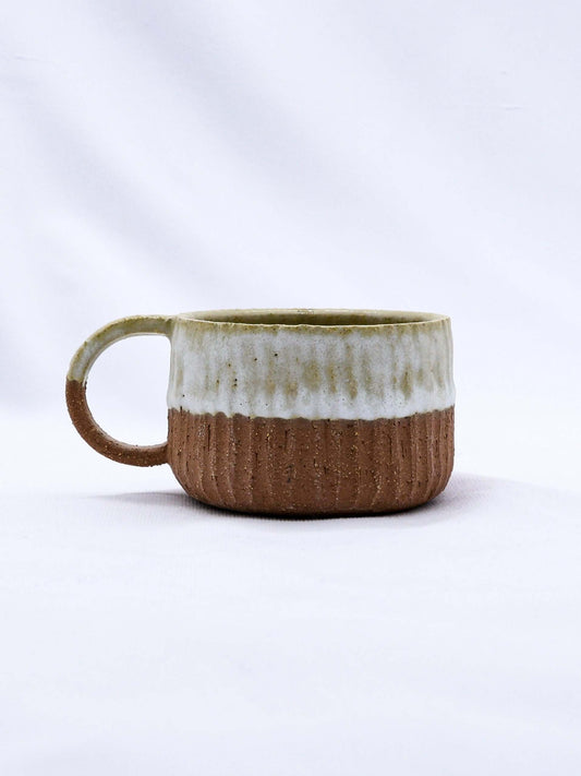 Bianca Arte Handmade Ceramic Terra Stoneware Mug showcasing eco-friendly craftsmanship in Brighton and Hove.
