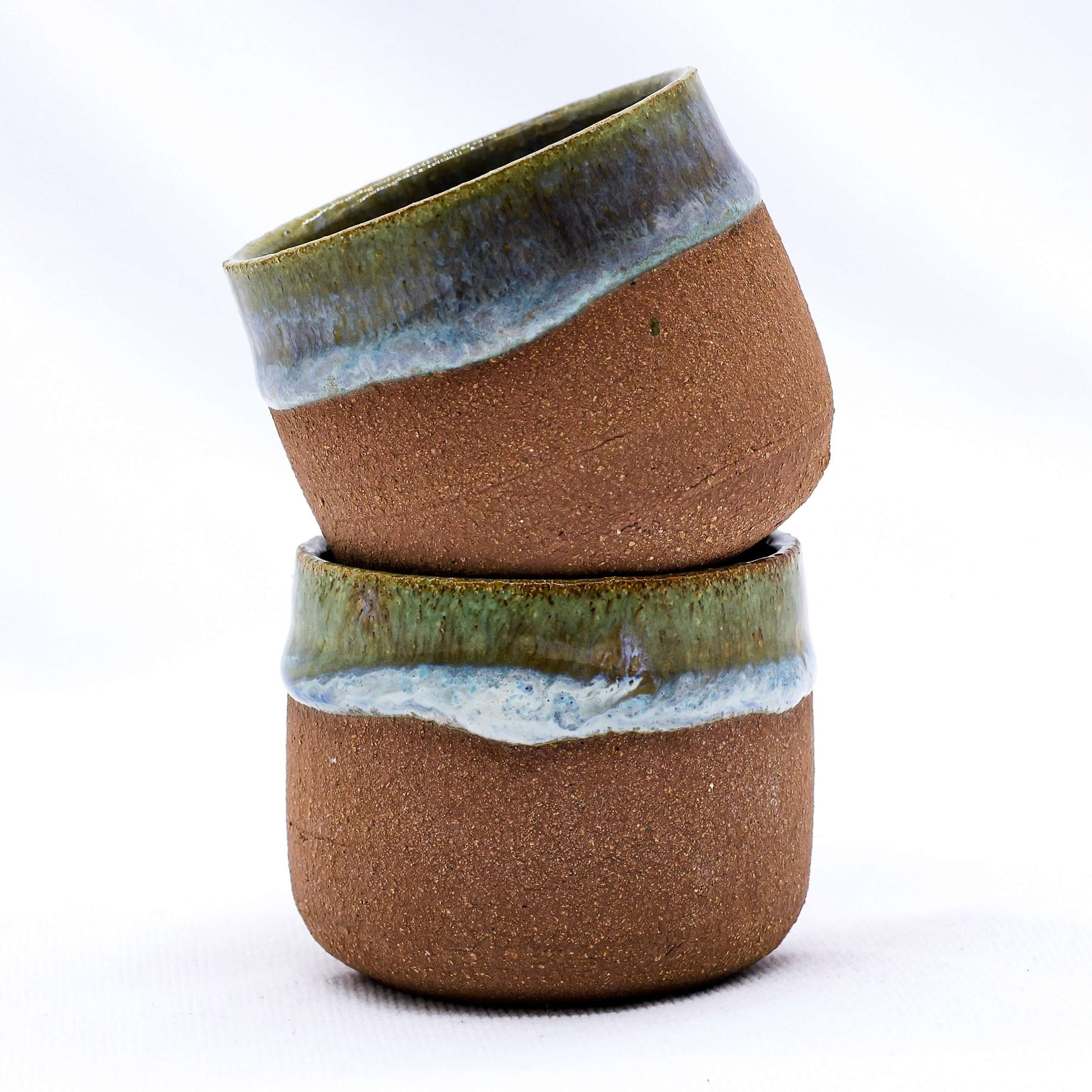 Bluverde Picollo Handmade Ceramic Terra Stoneware Espresso Mug, eco friendly design, handcrafted, UK, Brighton and Hove
