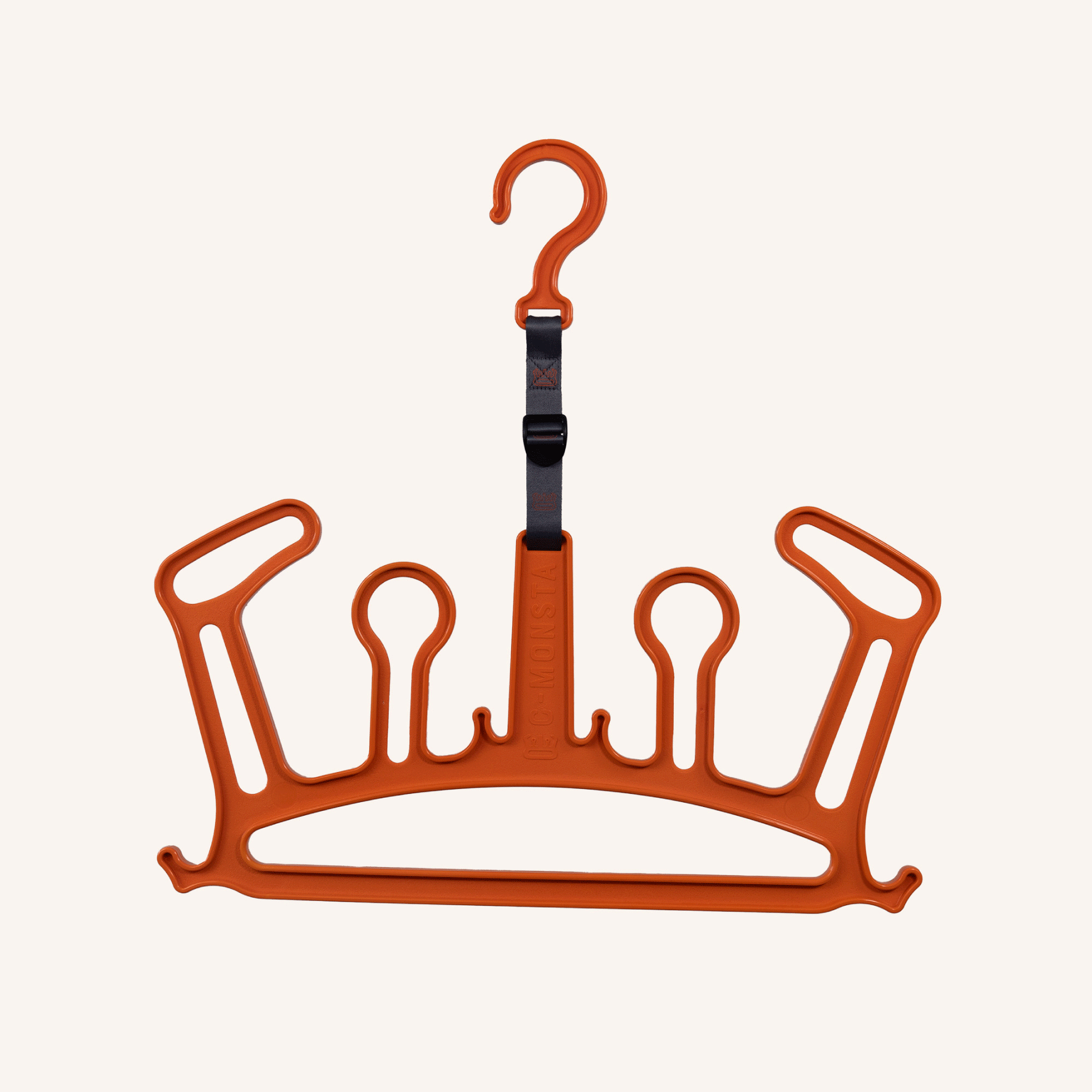 C-Monsta Wetsuit Hanger V2 - Orange (UK) for drying wetsuits, boots, and gloves efficiently.
