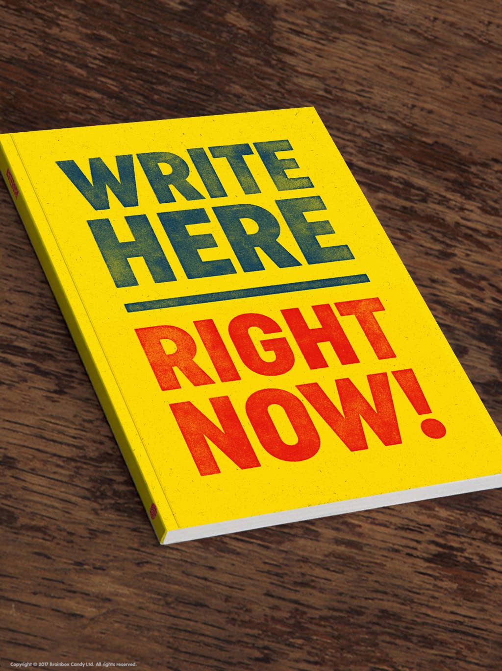 Sale Funny Gift - Write Here, Right Now A5 Notebook