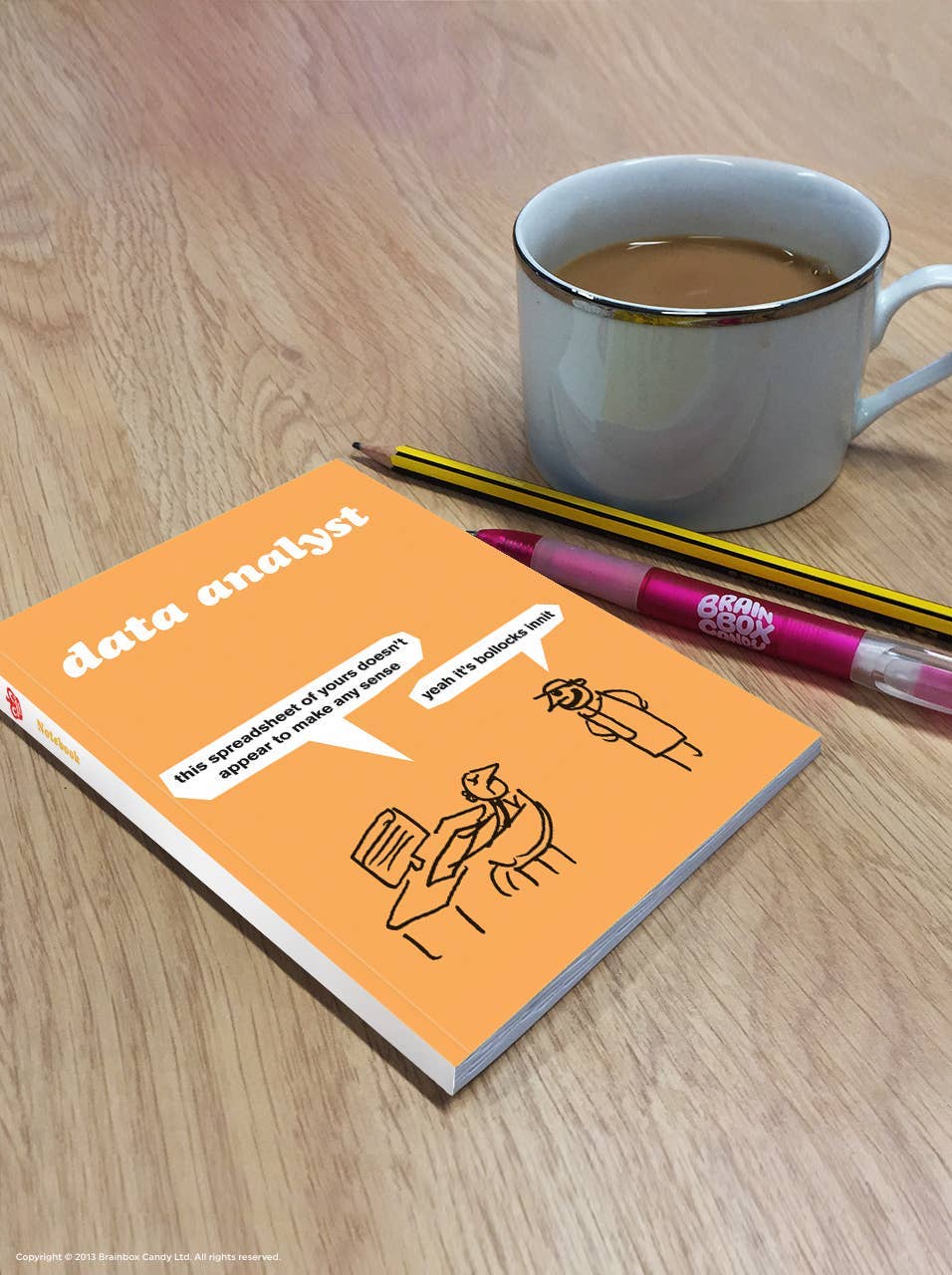Sale Funny A6 Notebook - Data Analyst By Modern Toss