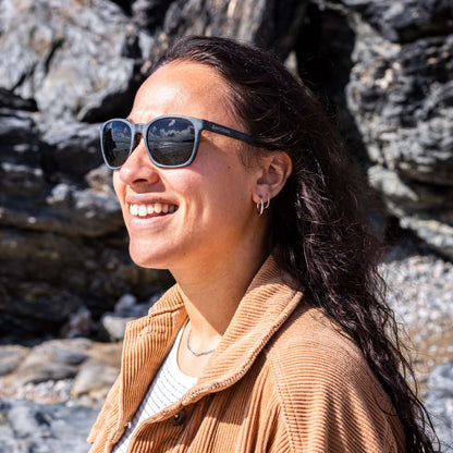 POLARISED GREY LENS SUNGLASSES BY WATERHAUL