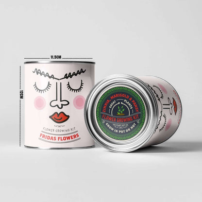 Frida’s Flowers Eco Grow Your Own Plant Gardening Kit from Eco-Friendly-Online-Shop, offering a vibrant floral selection for sustainable indoor or outdoor cultivation.
