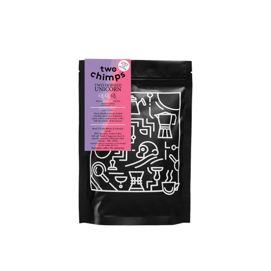 Single Origin Coffee- Two Horned Unicorn - Half Caff - 250g