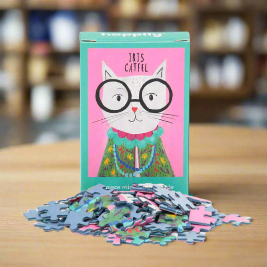 Iris Catfel - 99 Piece Mini Jigsaw Puzzle