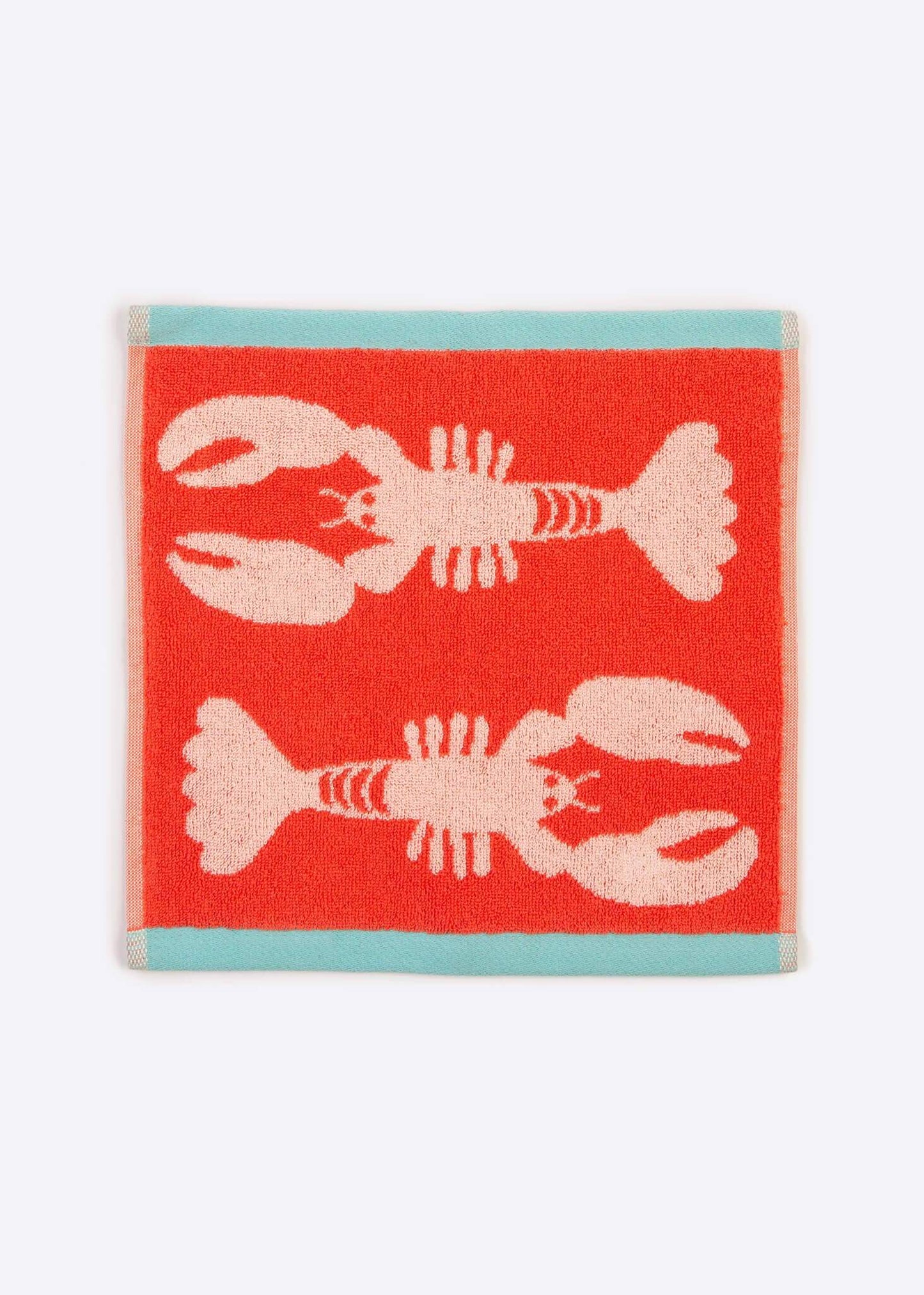 Face Cloth - Anorak Lobster Organic Cotton