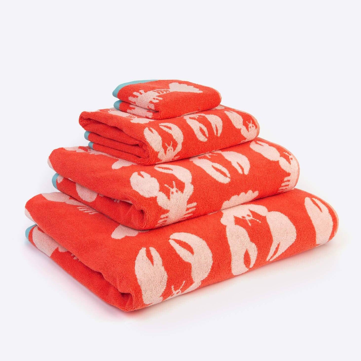 Anorak Lobster Hand & Face Towel Bundle – Organic Coastal Comfort