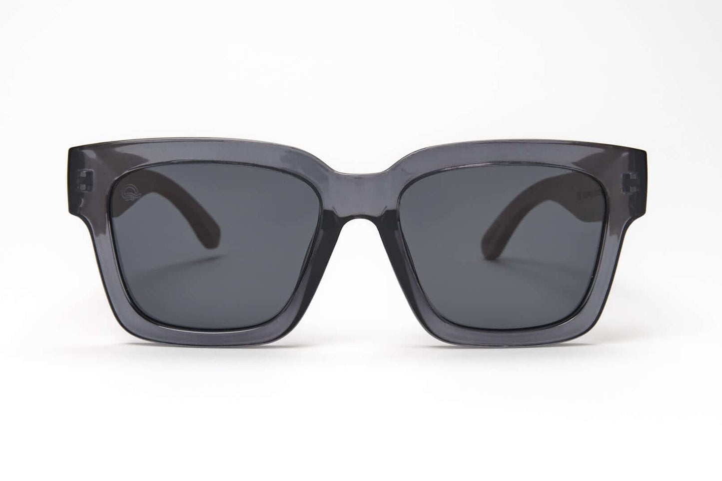 Luma Sunglasses - Polzeath - Smoke, sustainable wooden sunglasses with eco-friendly design.