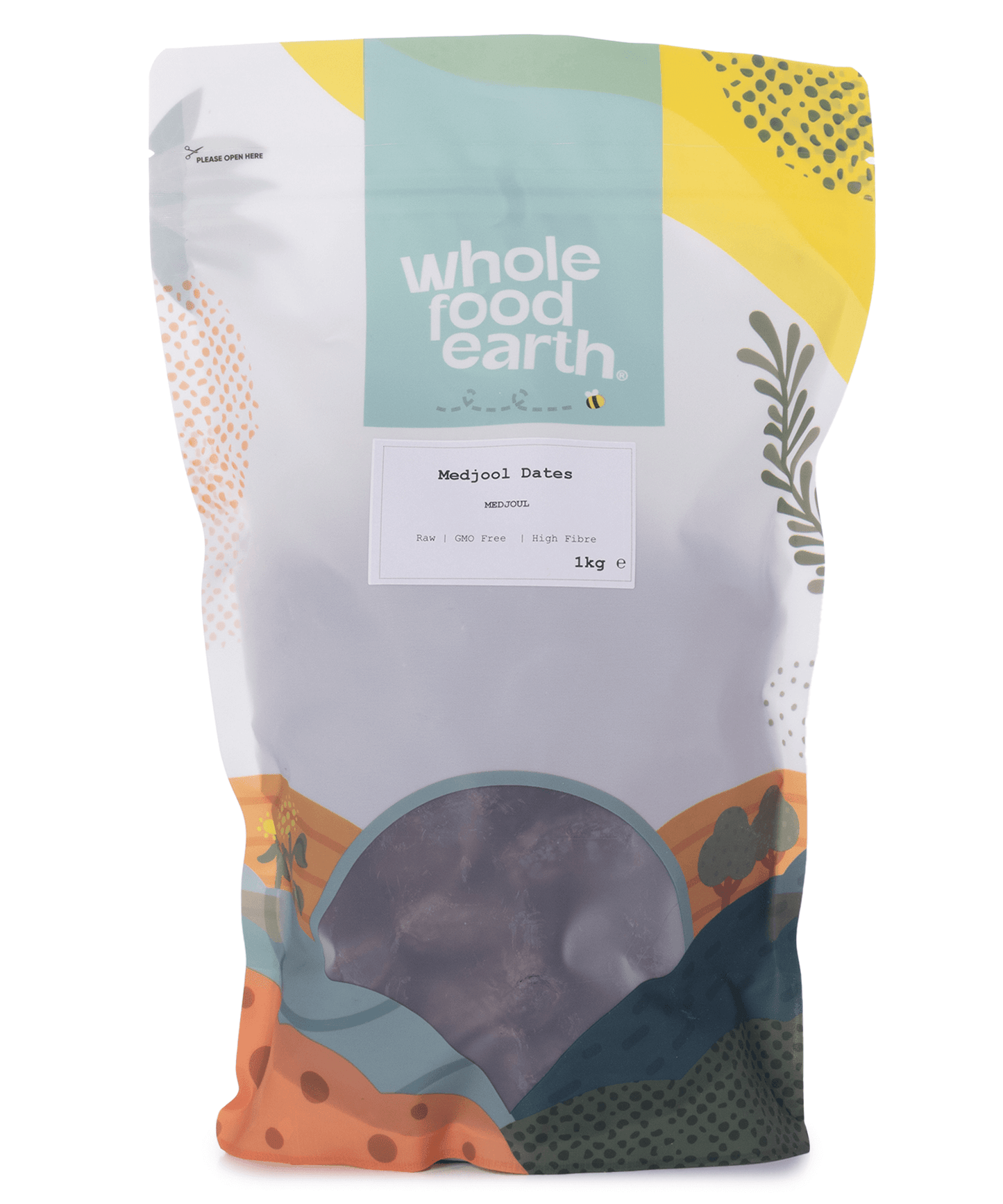 Bag of Medjoul Dates from Whole Food Earth, eco-friendly online shop UK, Brighton and Hove.