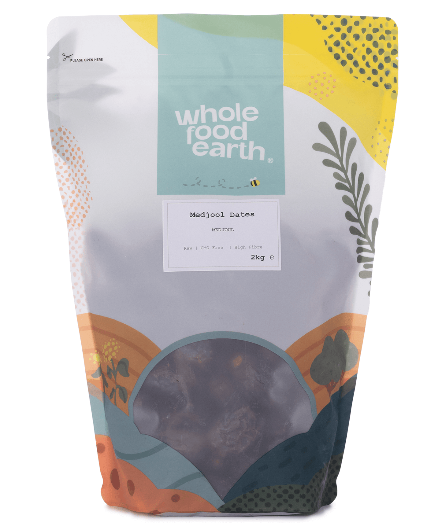 Zaytoun Medjoul Dates in eco-friendly packaging from UK online shop, Brighton and Hove.