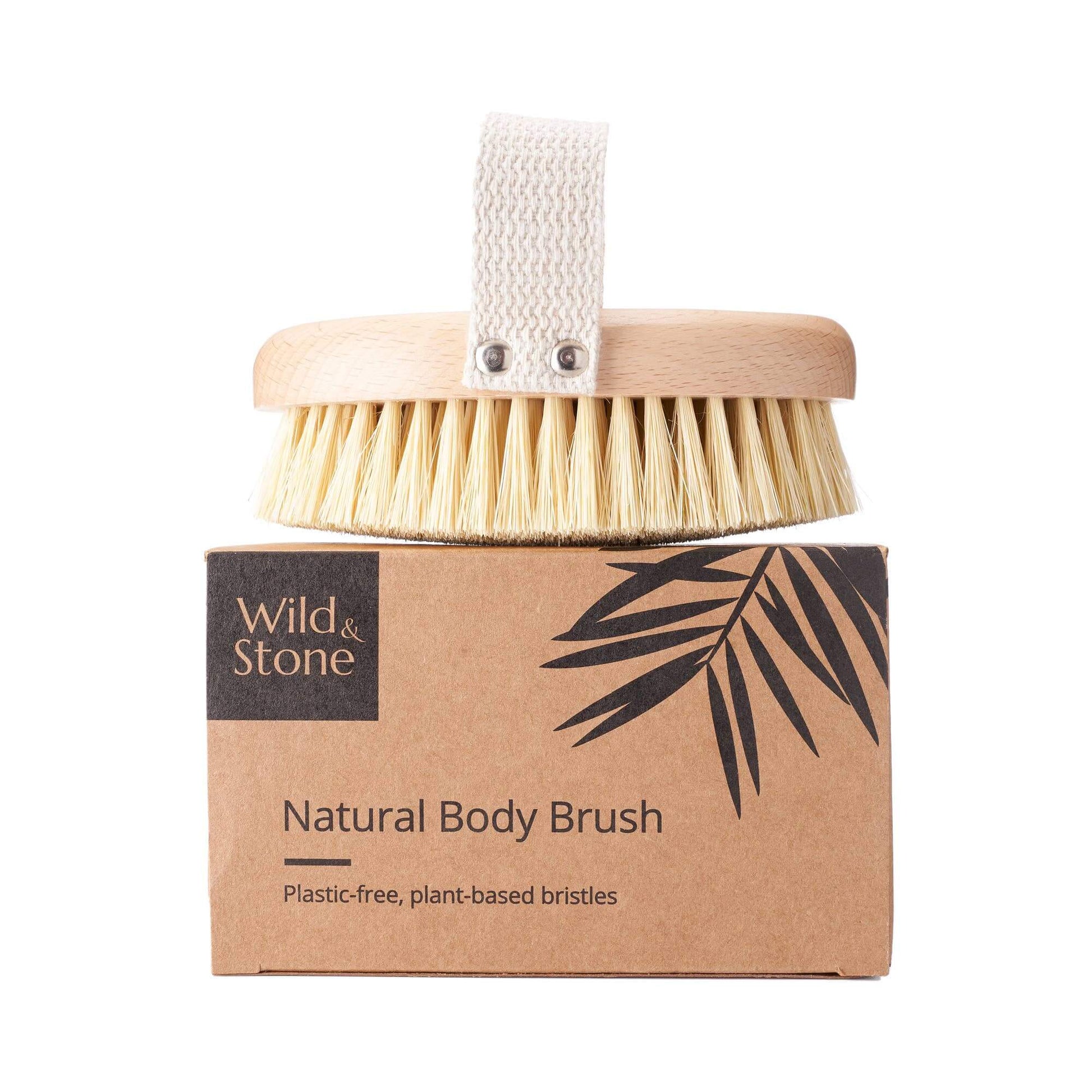 Natural body brush from Eco-Friendly-Online-Shop, featuring sustainably sourced materials for a gentle, eco-conscious exfoliation routine.
