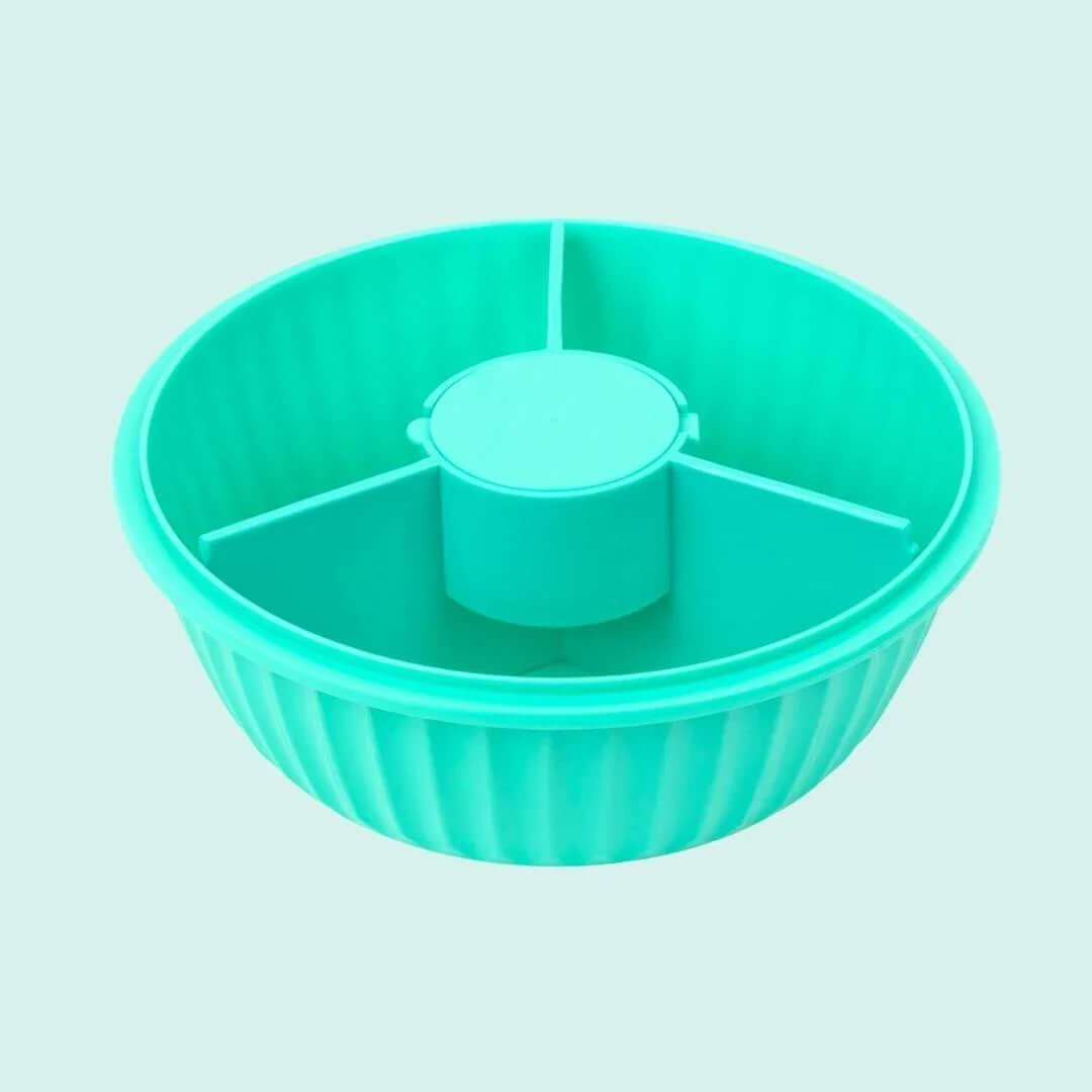 NEW! Yumbox Poke Bowl with 3 Compartment Divider - Various Colours in turquoise color