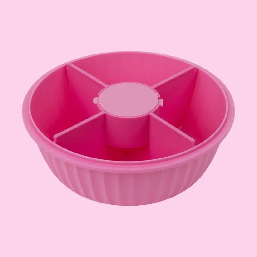 NEW! Yumbox Poke Bowl with 4 Compartment Divider - Various Colours in pink
