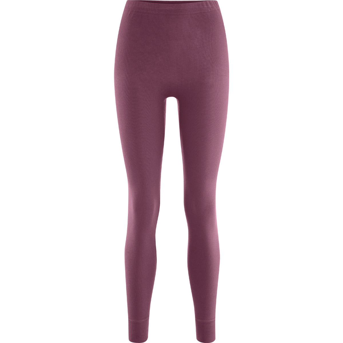Organic Cotton Base Layer Leggings: Womens in a soft rib knit design, perfect for layering, available at alewk.club.