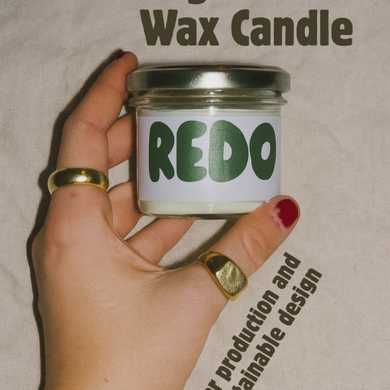 Lavender Candle I Vegetable Wax I Vintage Home Decor