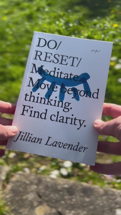 Do Reset Vedic Meditation Book Mindfulness Stress Relief Wellbeing Gift UK