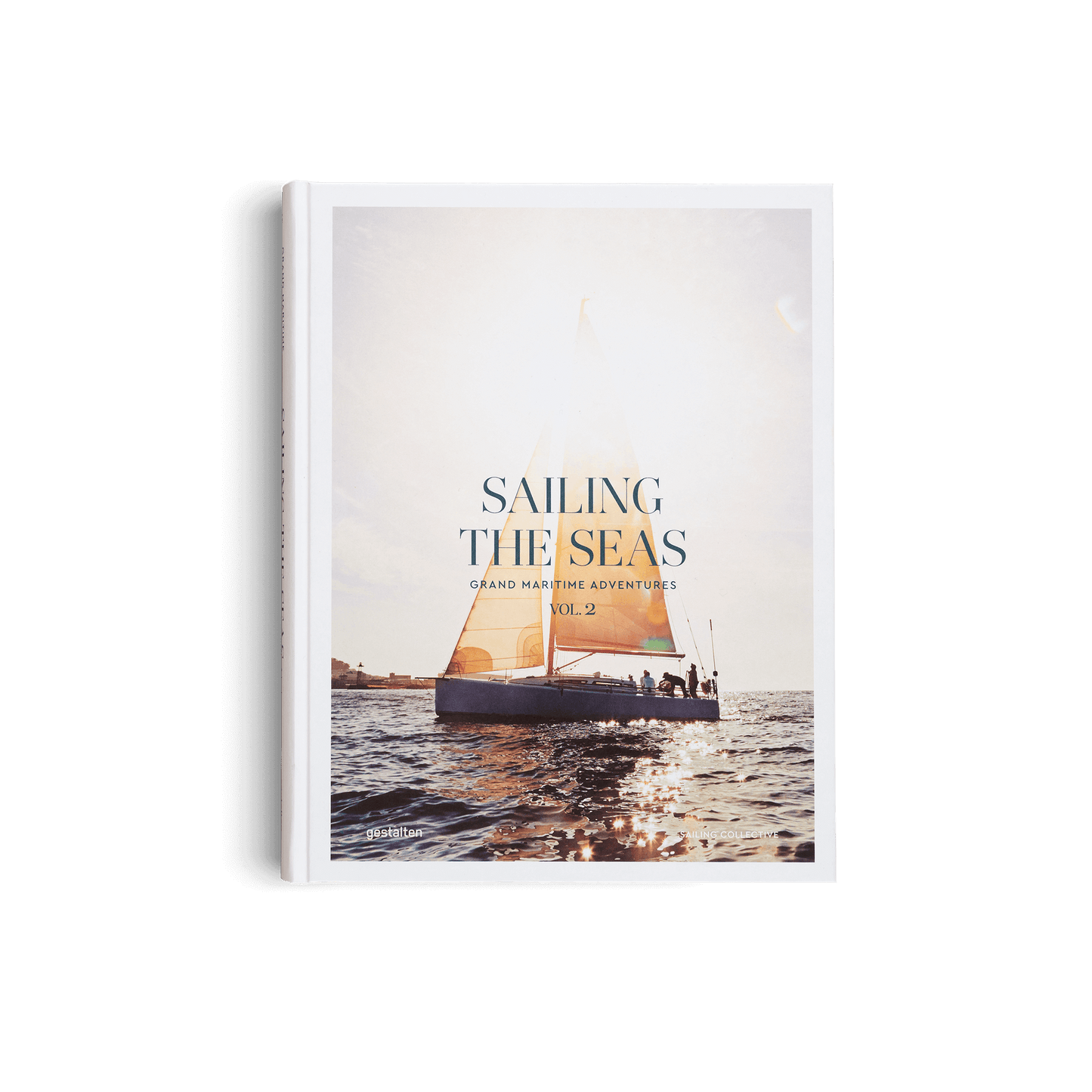 Sailing the Seas Vol. 2 book showcasing grand maritime adventures on the open water.