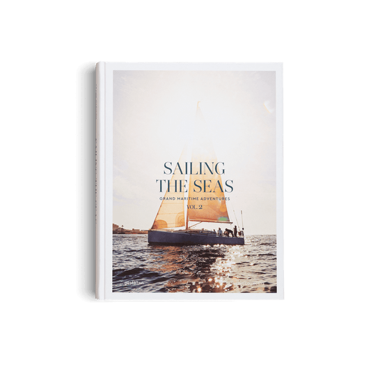 Sailing the Seas Vol. 2 book showcasing grand maritime adventures on the open water.