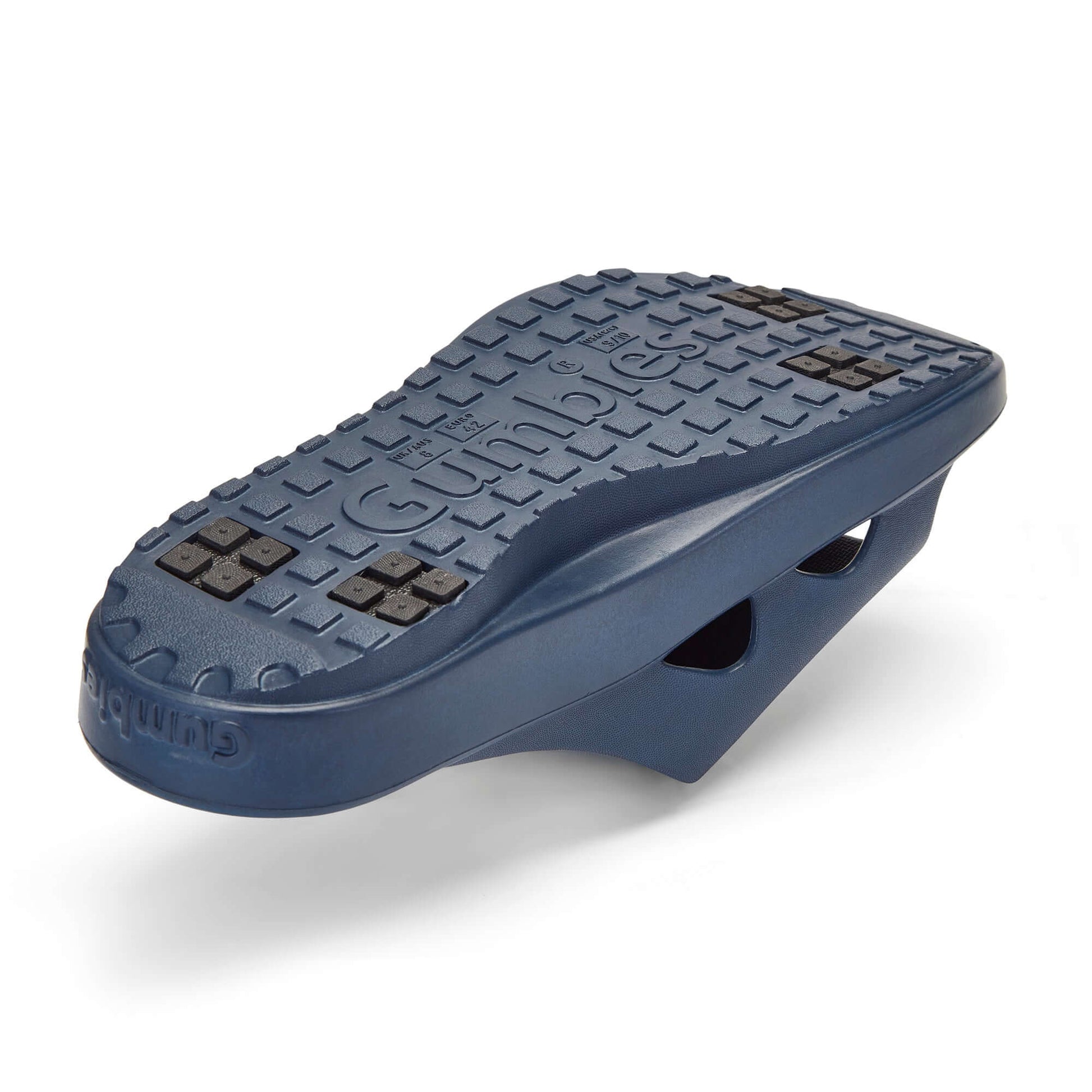 SpaSole Slider - Women's - French Navy eco-friendly slider with arch support, perfect for home and outdoor use.