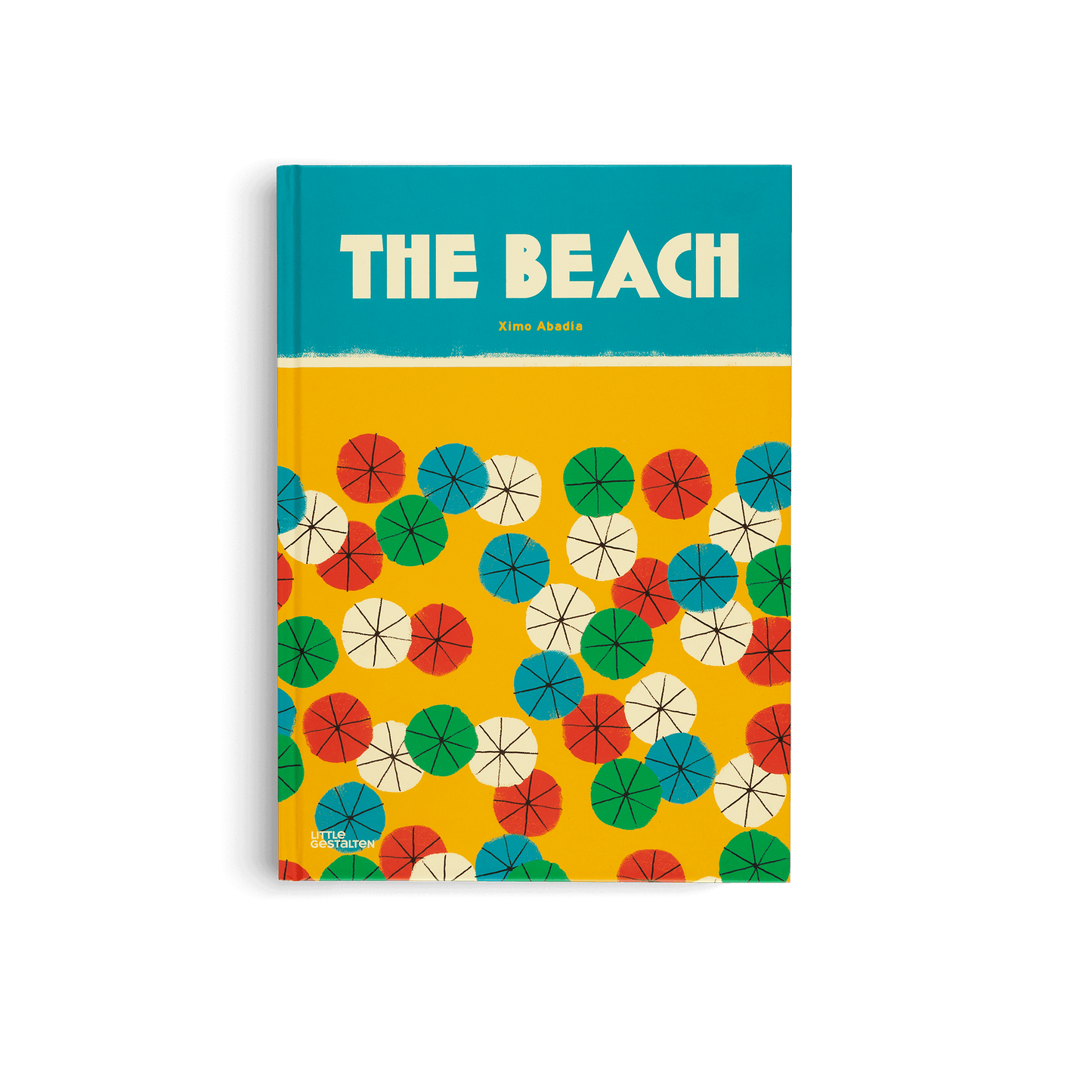 Colorful cover of the Childrens Picture Book - The Beach by Ximo Abadía featuring vibrant illustrations.