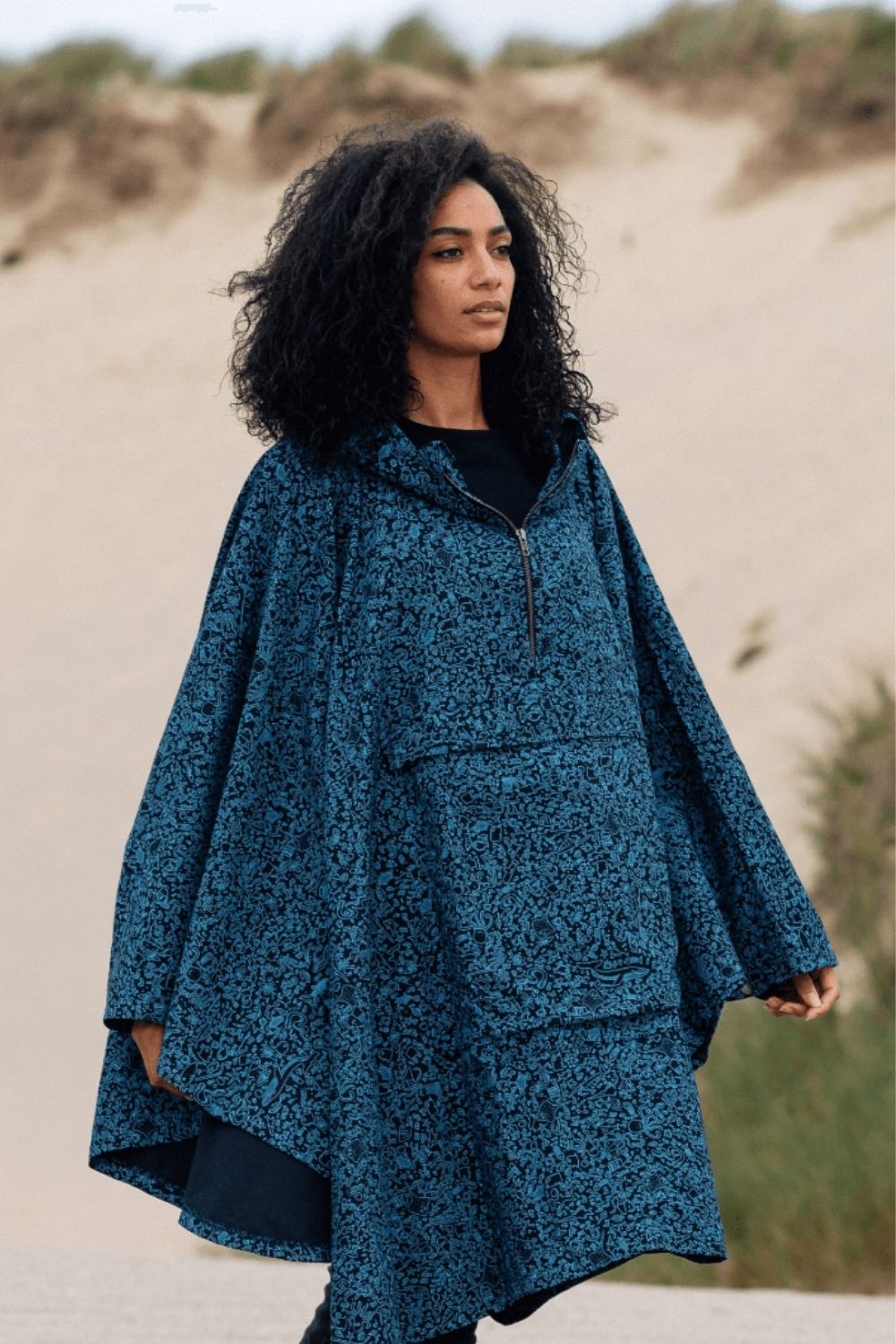 Unisex Water-Repellent Rain Poncho