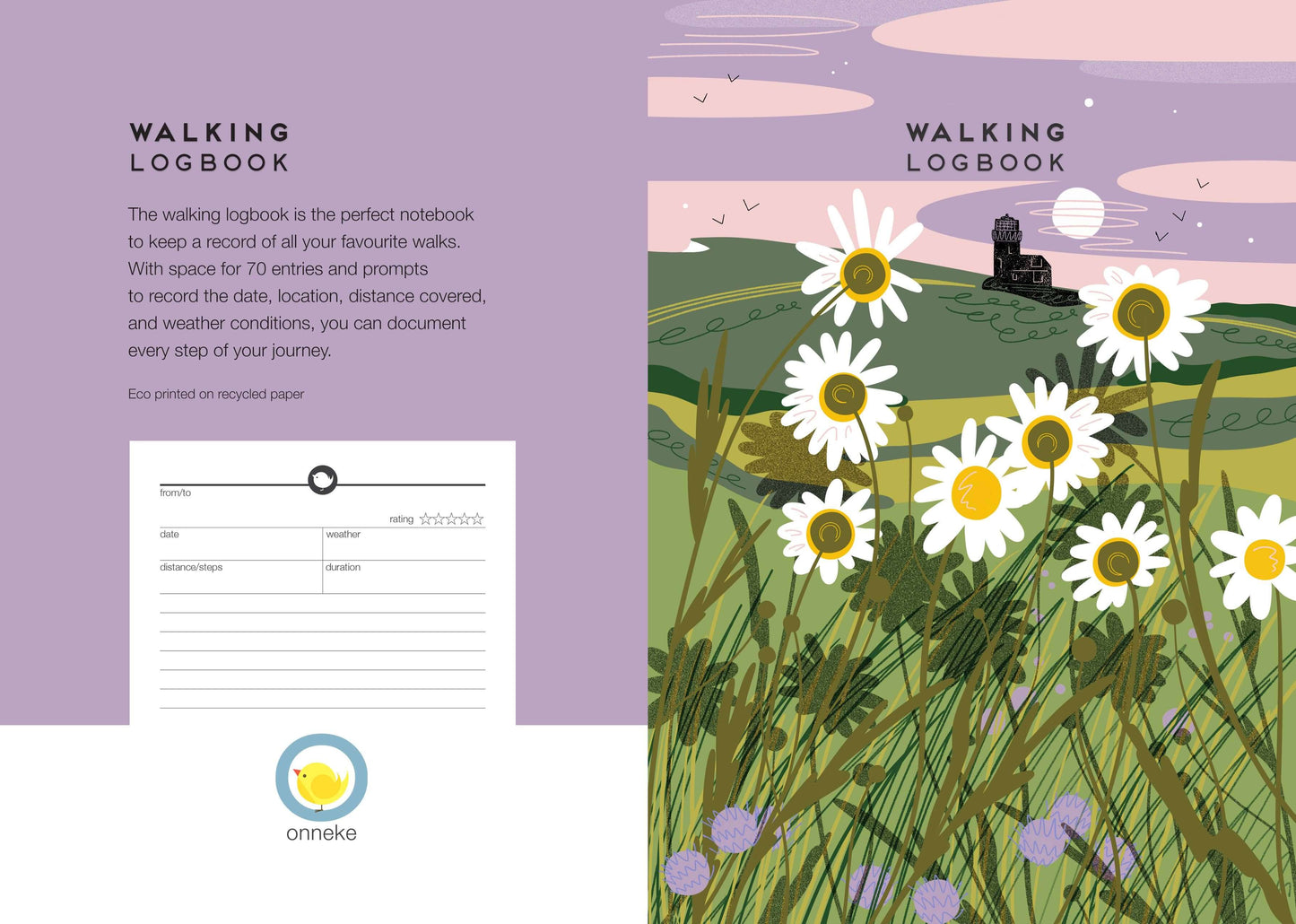  Walking logbook by Onneke